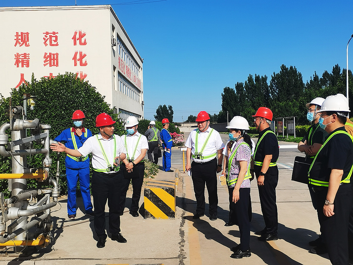 5月26日，国务院安委会综合检查组魏丽萍（右四）一行，在河北省、保定市、徐水区有关领导陪同下，前往河北新洋丰督导检查安全生产相关工作，该公司总经理周文乾（左二）热情接待。.jpg